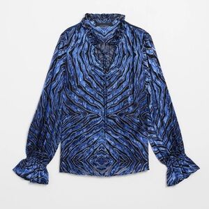 White House Black Market Women’s Silk Blouse